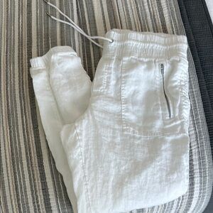 Athleta White Joggers